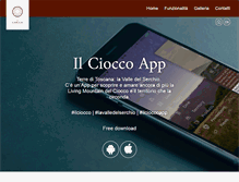 Tablet Screenshot of ciocco.it